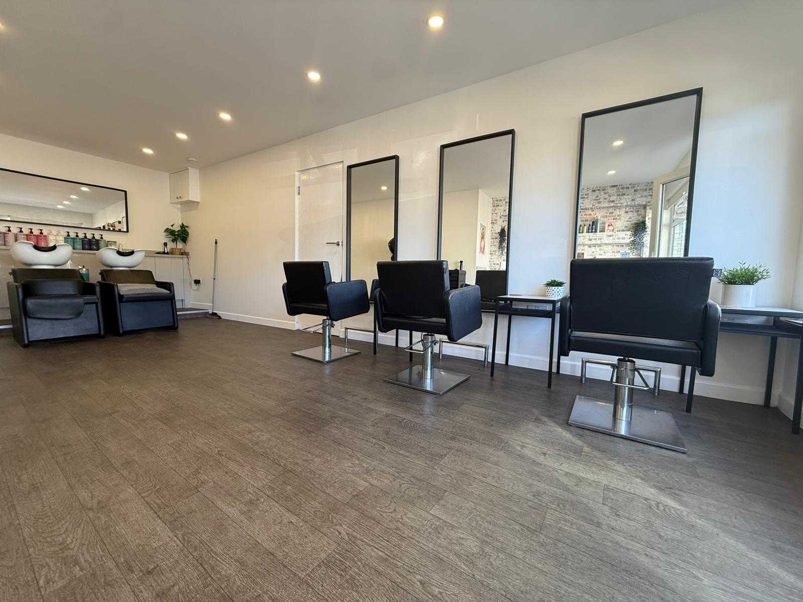 The interior of Salon in the Square